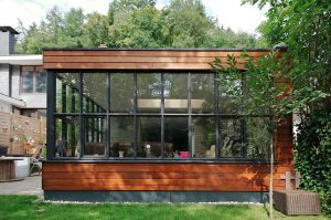 extension maison bois