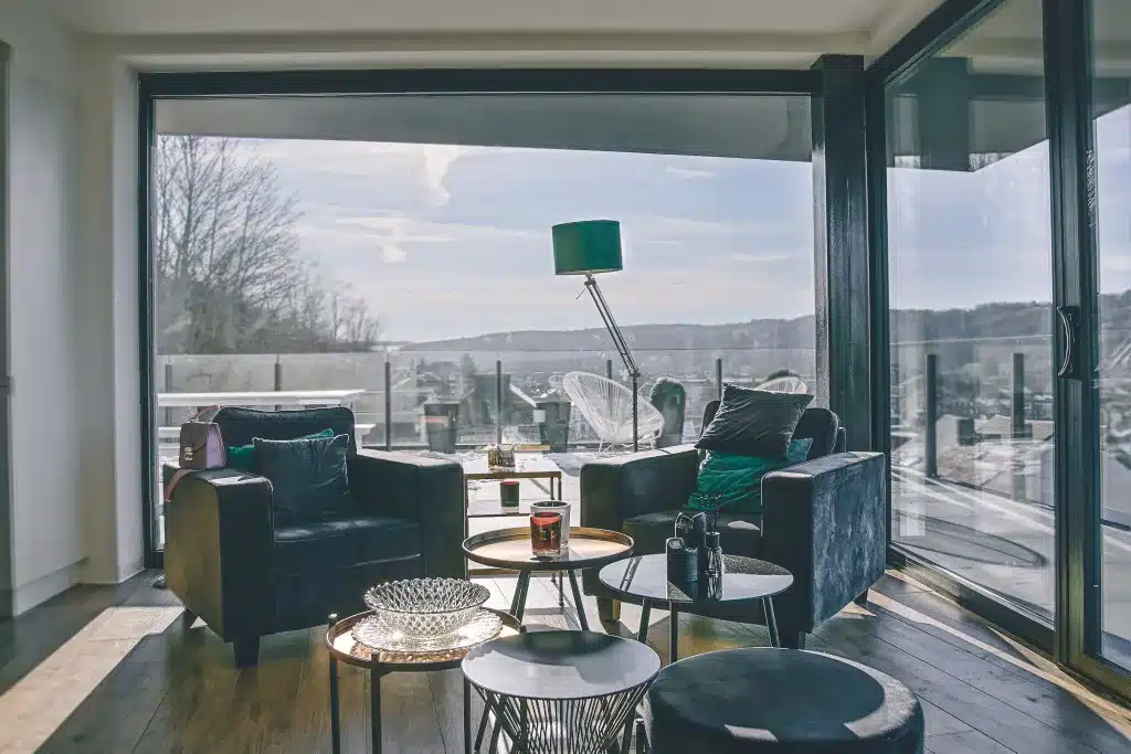 châssis aluminium noir